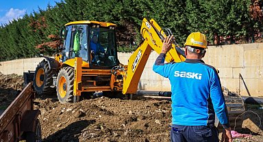 Sakarya Geyve'de su kesintilerini önleyecek alternatif hat devrede