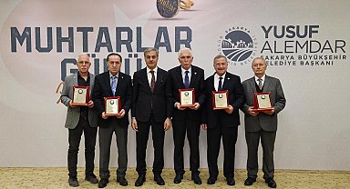 Sakarya'da Başkan Alemdar muhtarlarla buluştu