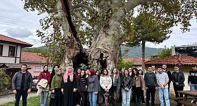 Sakarya'da üniversiteli gençler doğanın güzellikleriyle buluştu