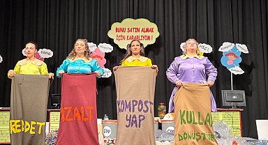 Sıfır atık tiyatrosu 10 bin çocuğa ulaşacak