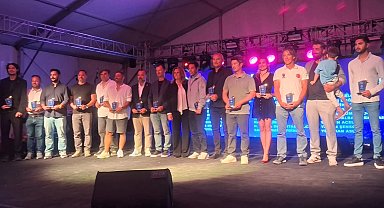 Tekirdağ yelkencileri TYF ödül töreninde parladı