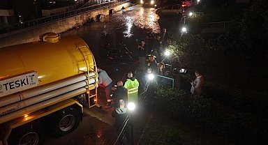Tekirdağ'da sel seferberliği