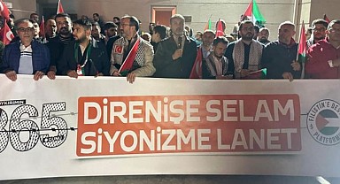 Türkiye'de İsrail'e Protesto Yağdı