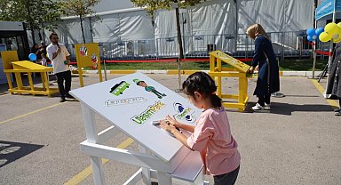 UlaşımPark standı miniklerin gözdesi oldu