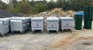 Yenimuhacir'e 29 yeni çöp konteyneri
