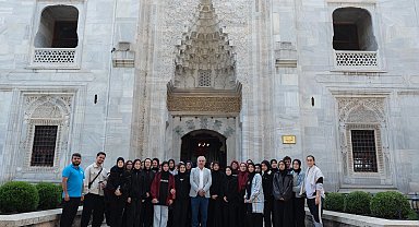 Yıldırımlı gençlerden tarihi yolculuk