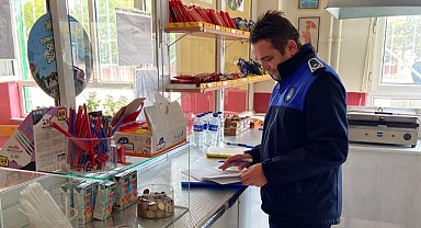 Zabıta Ekiplerinden Okul Kantinlerine Sıkı Denetim