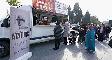 10 Kasım'da Beylikdüzü'nde lokma geleneği sürdürüldü