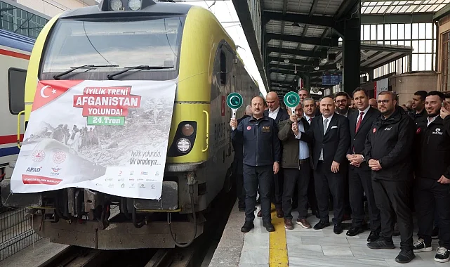 24. İyilik Treni Afganistan yolunda