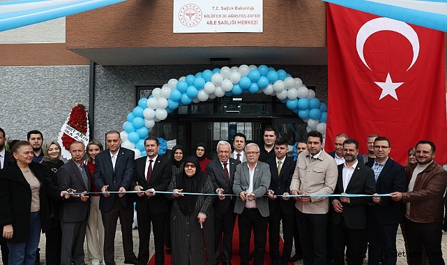 30 Ağustos Zafer Mahallesi yeni sağlık merkezine kavuştu