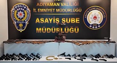 Adıyaman merkezli operasyon: 34 kişilik suç örgütü çökertildi
