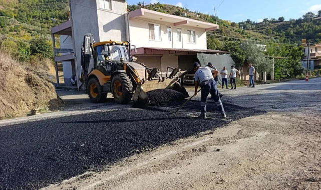Alanya'nın kırsal yolları kışa hazırlanıyor