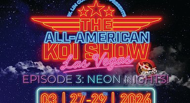 All American Koi Show 2026: Koi dünyasının en prestijli yarışması Las Vegas'a dönüyor