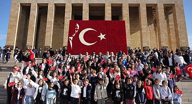 Anıtkabir'e 10 Kasım'da ziyaret rekoru... 1 milyon 219 bin 148 kişi