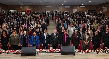 Ankara Keçiören kadına yönelik şiddete karşı ses yükseltti