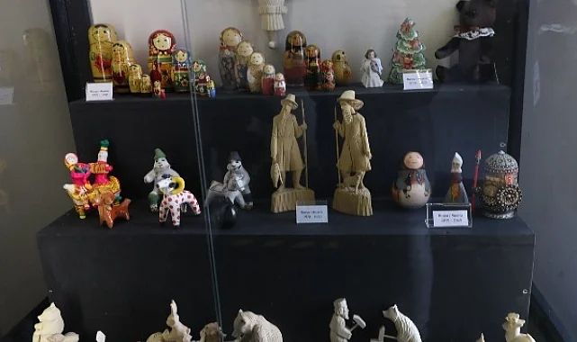 Antalya Oyuncak Müzesi'ne Rusya'dan 33 parçalık koleksiyon