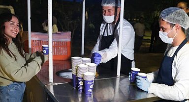 Antalya'da öğrencilere sıcak çorba desteği