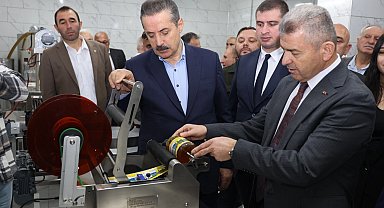 Artvin'de apiterapi ürünleri işleme ve bal dolum tesisi hizmete açıldı