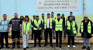 Balıkesir'de Avşa İçme Suyu Arıtma Tesisi'ne teknik inceleme