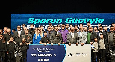 Balıkesir'de gençlere ve spora büyük destek