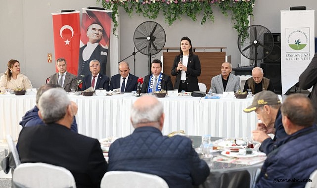 Başkan Aydın’a Ovaakça’da Hizmet Teşekkürü