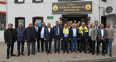 Başkan Erkan Aydın İstiklal Mahallesi’nde Vatandaşlarla Buluştu