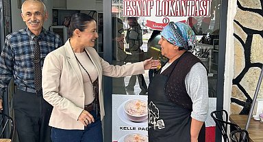 Başkan Sengel Çamlık'ta üreticiyle buluştu