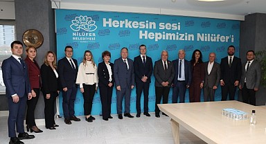 Bulgar heyet, Başkan Şadi Özdemir’i ziyaret etti