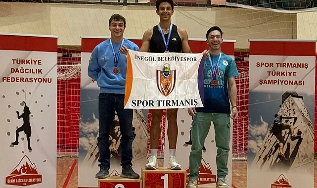 Bursa İnegöllü sporcu Türkiye Şampiyonu oldu