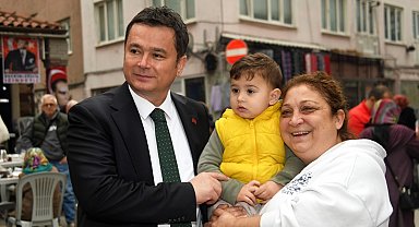 Bursa Osmangazi'de Başkan Aydın'dan Hocahasan'a ziyaret