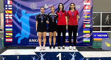 Bursa Osmangazili badmintoncu adını zirveye yazdırdı