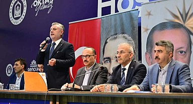 Bursa'da AK Parti Yıldırım 71 mahallede danıştı