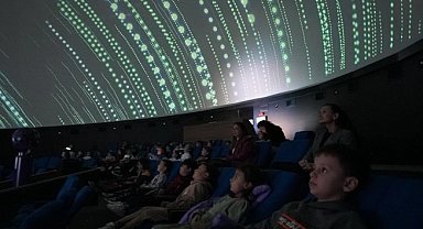 Denizli'de miniklerden uzaya sanal yolculuk