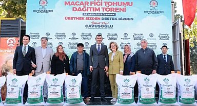 Denizli'de üreticiye 44 tonluk tohum desteği