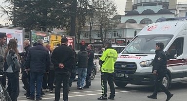 Düzce'de otomobil motosiklete çarptı: 1 yaralı