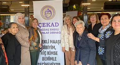 Emekli kadınlardan güç birliği buluşması