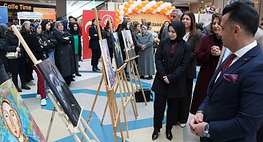 Erzurum'da '25 Kadın 25 Hikâye' sergisi açıldı