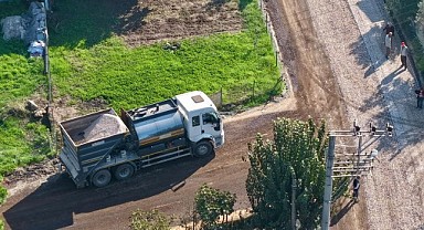 Gemlik Belediyesi’nden Kumsaz'da Yol Çalışması