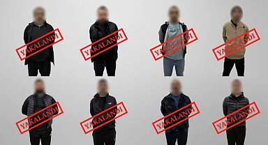 Gürcistan'da yakalanan 8 firari Türkiye'ye iade edildi