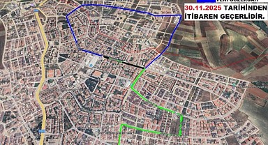 İnegöl’de Halk Otobüsü Hatlarında Düzenleme Yapıldı