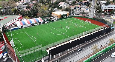 İstanbul Büyükşehir Belediyesi Beşiktaş'taki İsmet İnönü Spor Tesisi'ni yeniledi