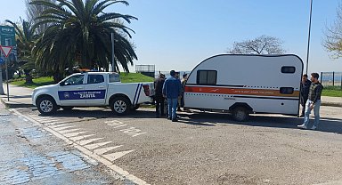 İstanbul Maltepe'de karavanlara zapturapt!