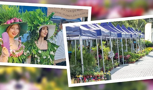 İzmir Balkon ve Bahçe Bitkileri Festivali'ne hazırlanıyor