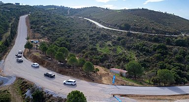 İzmir Güzelbahçe Payamlı yolu açıldı