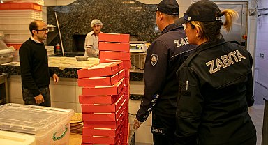 İzmir Güzelbahçe Zabıtası'ndan restoranlara sıkı denetim