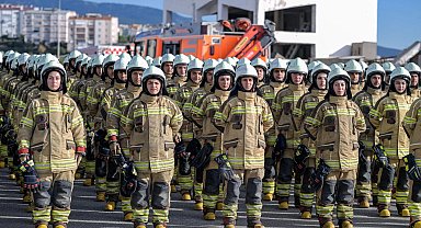 İzmir'de 139 yeni ateş savaşçıları göreve başladı