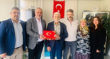 İzmit Başiskele'de Kıbrıs gazilerine anlamlı ziyaret