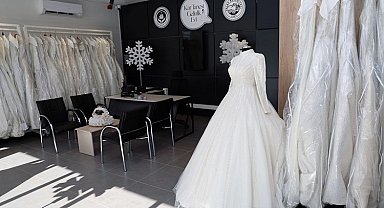 Kar Tanesi Gelinlik Evi'ne Kayseri Talaslılardan yoğun ilgi