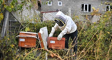 Kayseri Büyükşehir'e kovan dolusu teşekkür