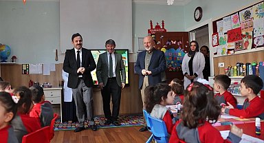 Kayseri Kocasinan'da miniklerle samimi buluşma